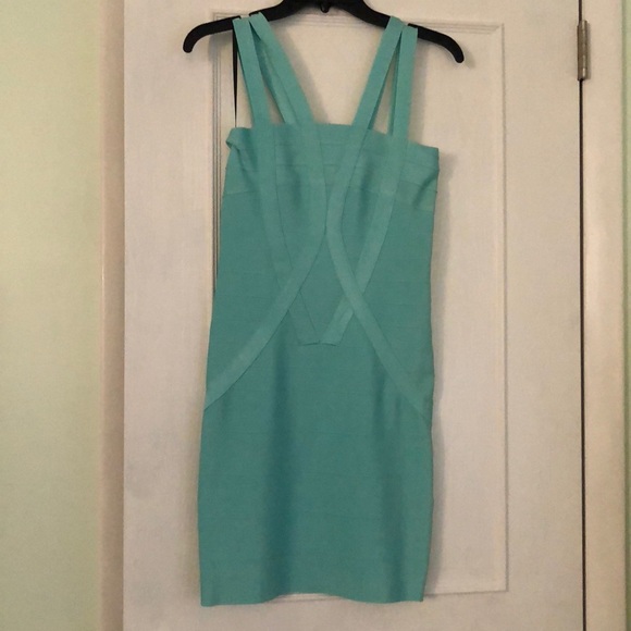 tiffany blue bodycon dress